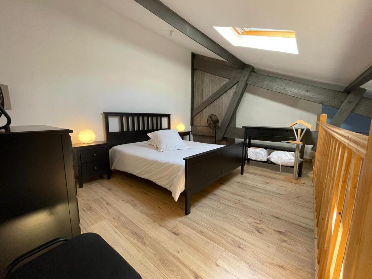 Les Logis Des Vignobles Saint Emilion En Duplex N 2 Avec Terrasse Lägenhet Exteriör bild