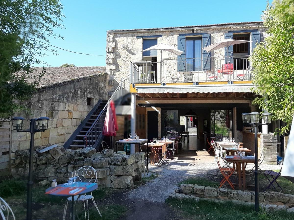Les Logis Des Vignobles Saint Emilion En Duplex N 2 Avec Terrasse Lägenhet Exteriör bild